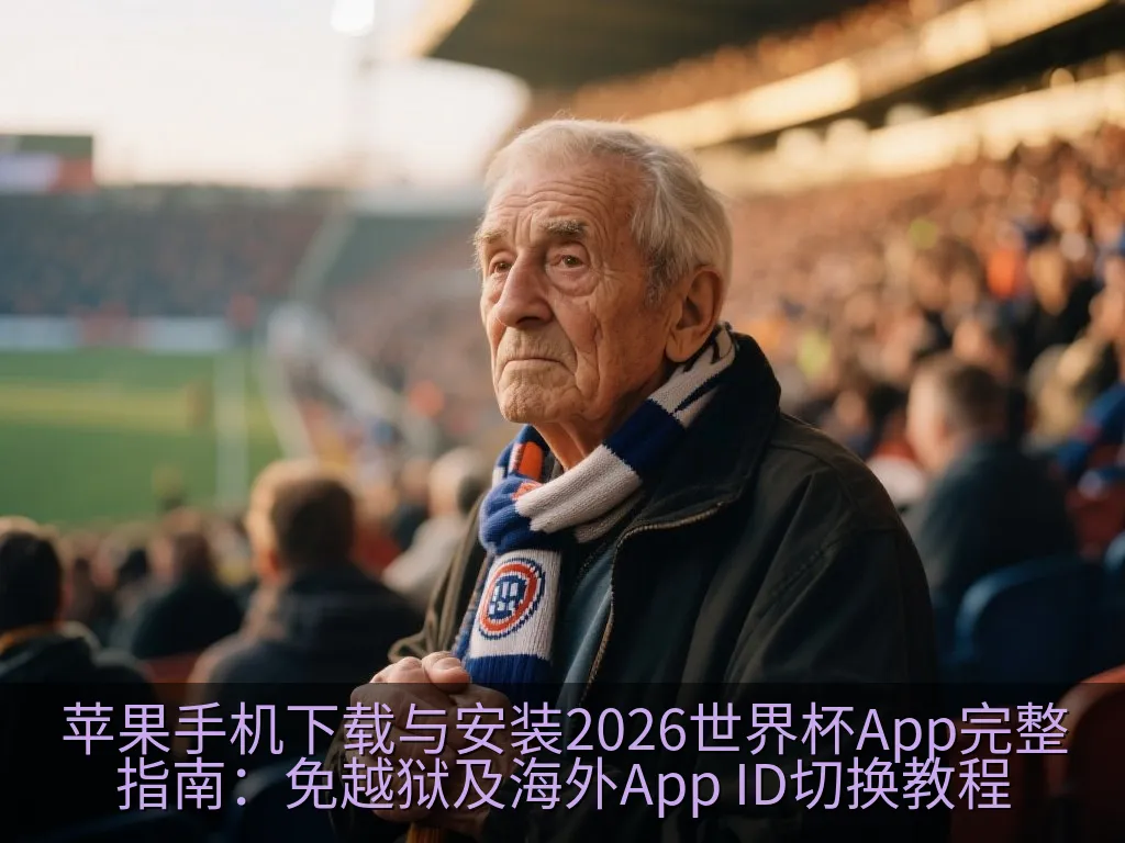苹果手机下载与安装2026世界杯App完整指南：免越狱及海外App ID切换教程